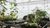 A student works in the greenhouse