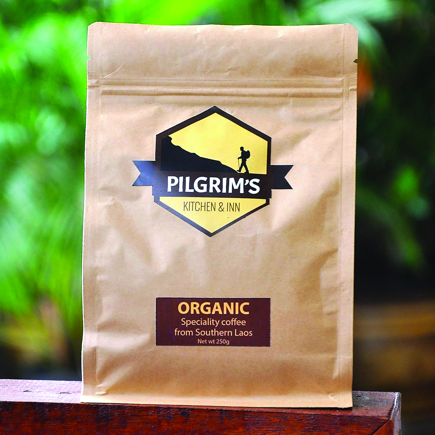 A picture of pilgrim's coffee beens