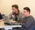 Male students working on their computer