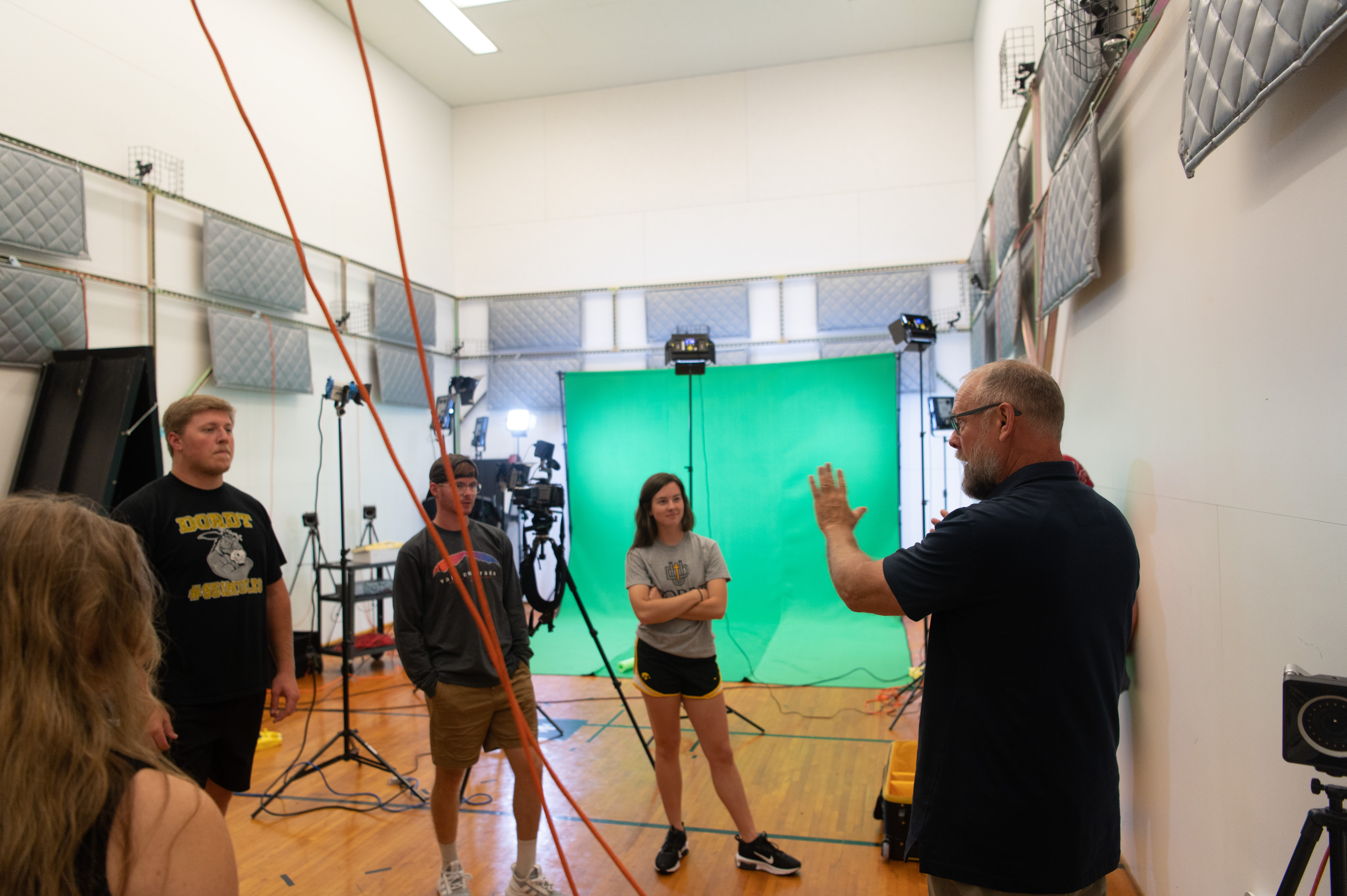 Students learn how to film