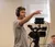 Male student learns to direct