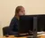 Female student sitting at computer