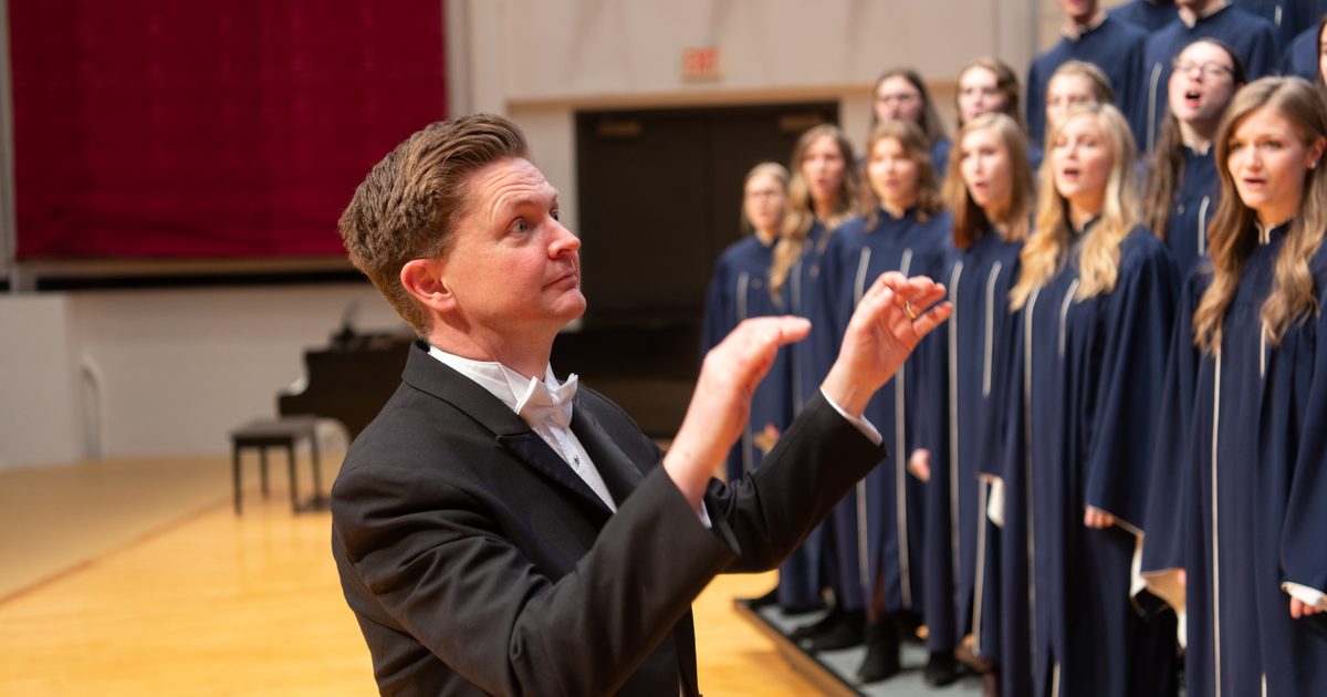 Dordt Concert Choir and music professor to perform… Dordt University