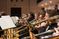 Students playing musical instruments