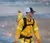 Male student in protective gear