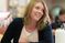 Female teacher smiles