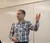 A professor teaching his class