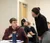 Female professor helping student