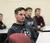 Male student listens in class