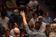 Rev. Aaron Baart prays over the incoming class of Dordt University students.