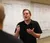 Male student shares his presentation