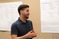 Male student shares the event he planned
