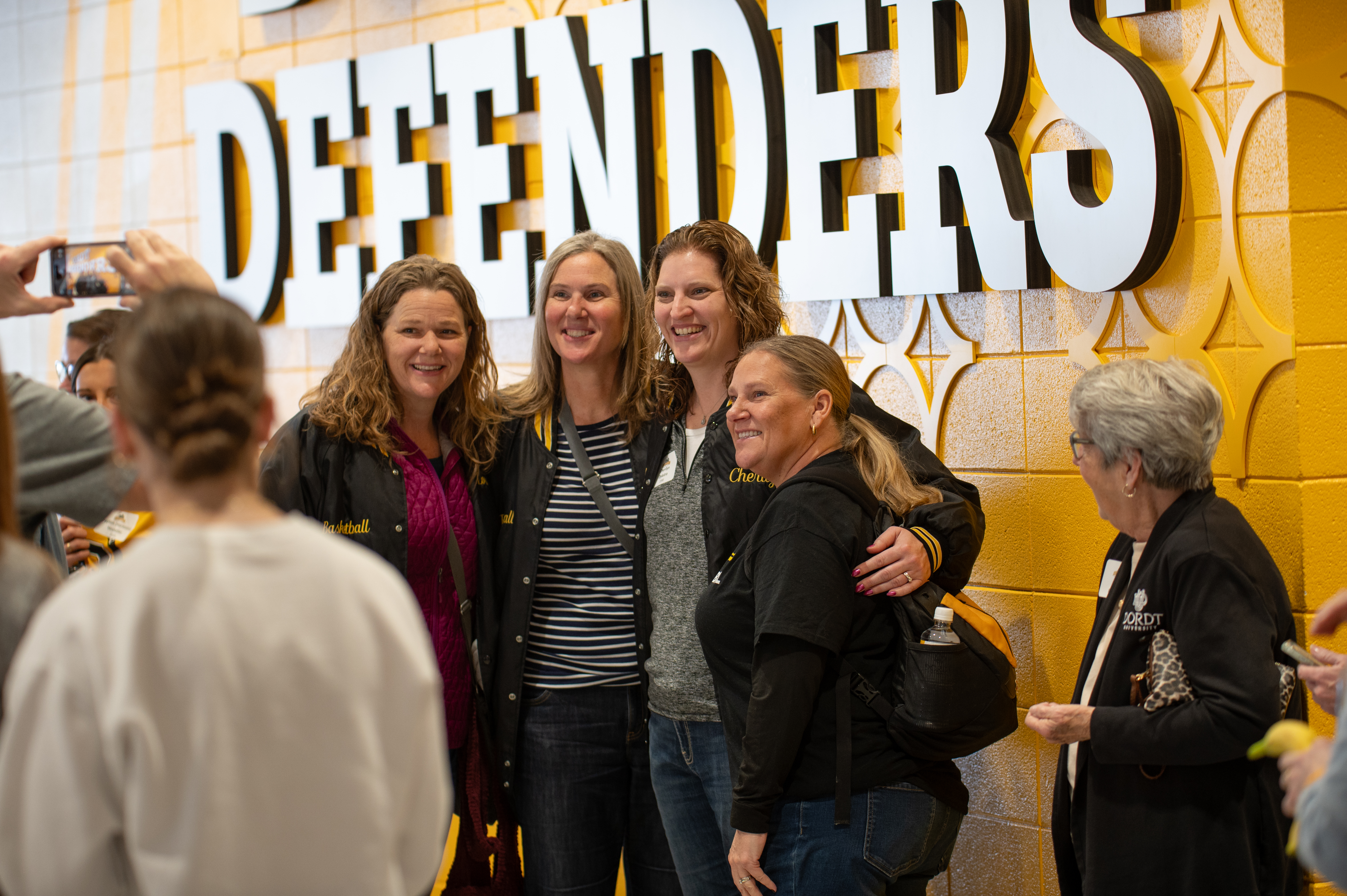 Basketball Player Reunion