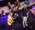 Students singing in praise and worship