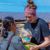 Female student on a mission trip