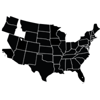 A map of the U.S. highlighting Michigan, Idaho, and northern and central California
