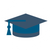 graduation hat icon