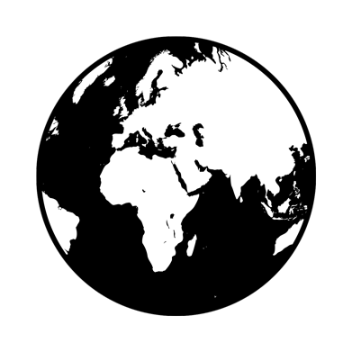 world map icon