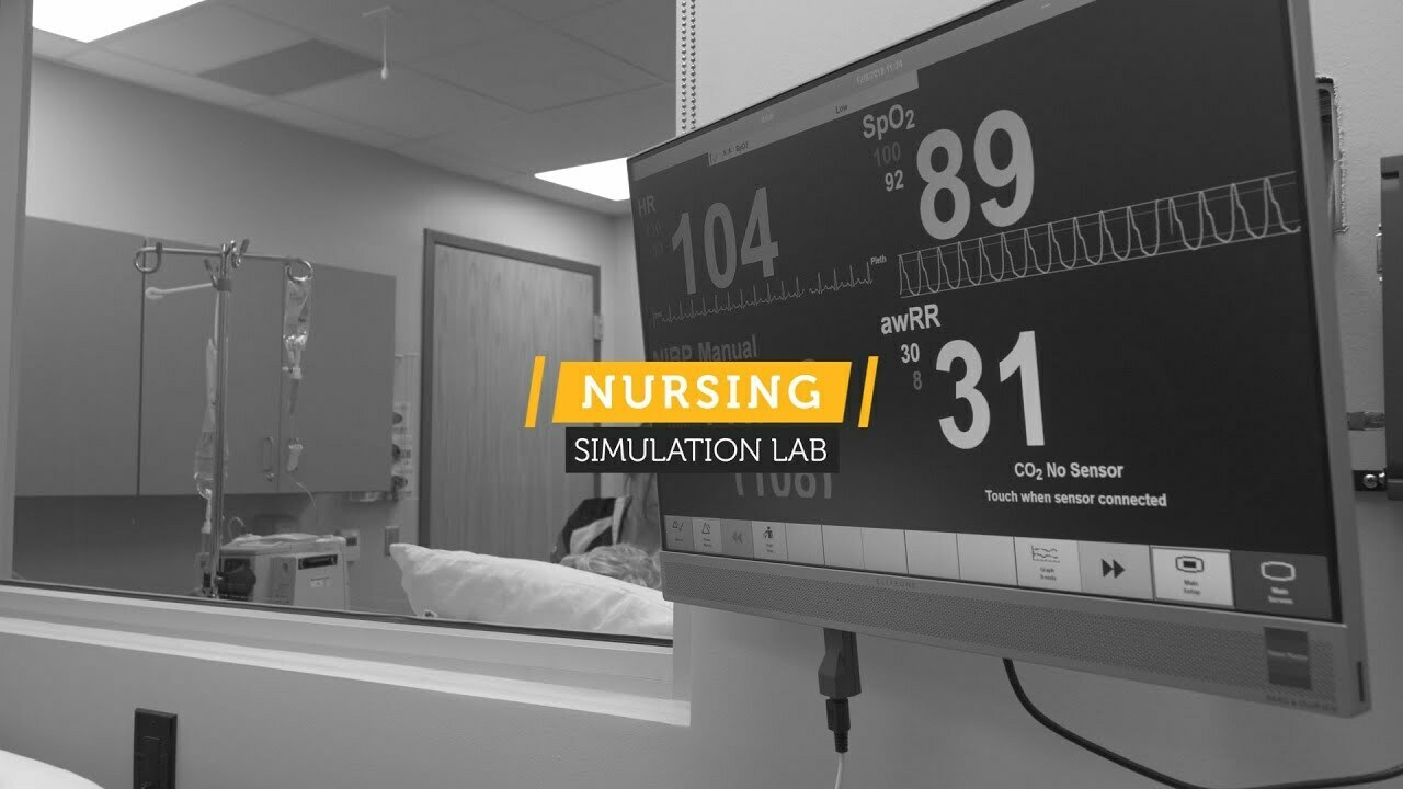 nursing simulation lab video cover