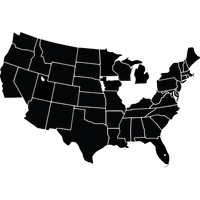 A map of the U.S. highlighting southern California, Illinois, Indiana, Ohio, and parts of Iowa
