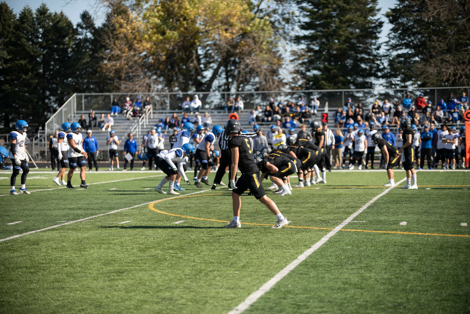 A picture of a Dordt University home football game